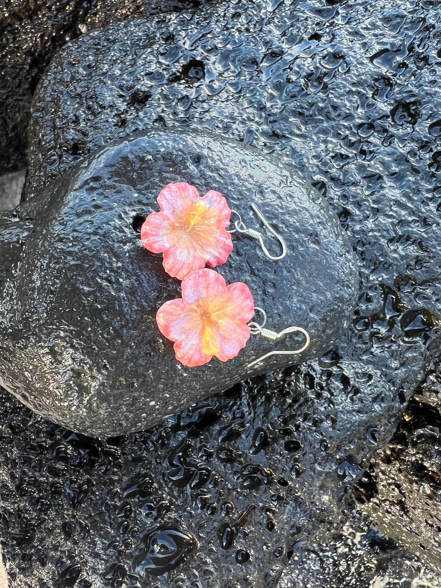 Hibiscus Earrings