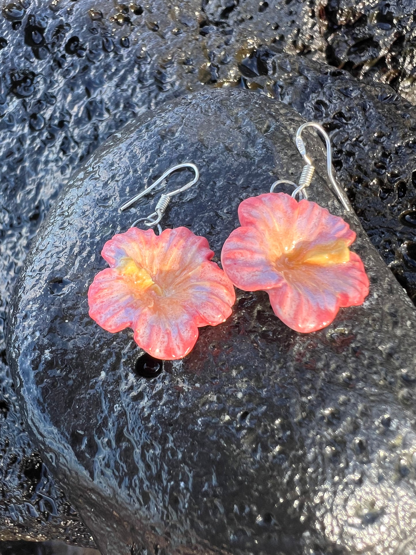 Hibiscus Earrings