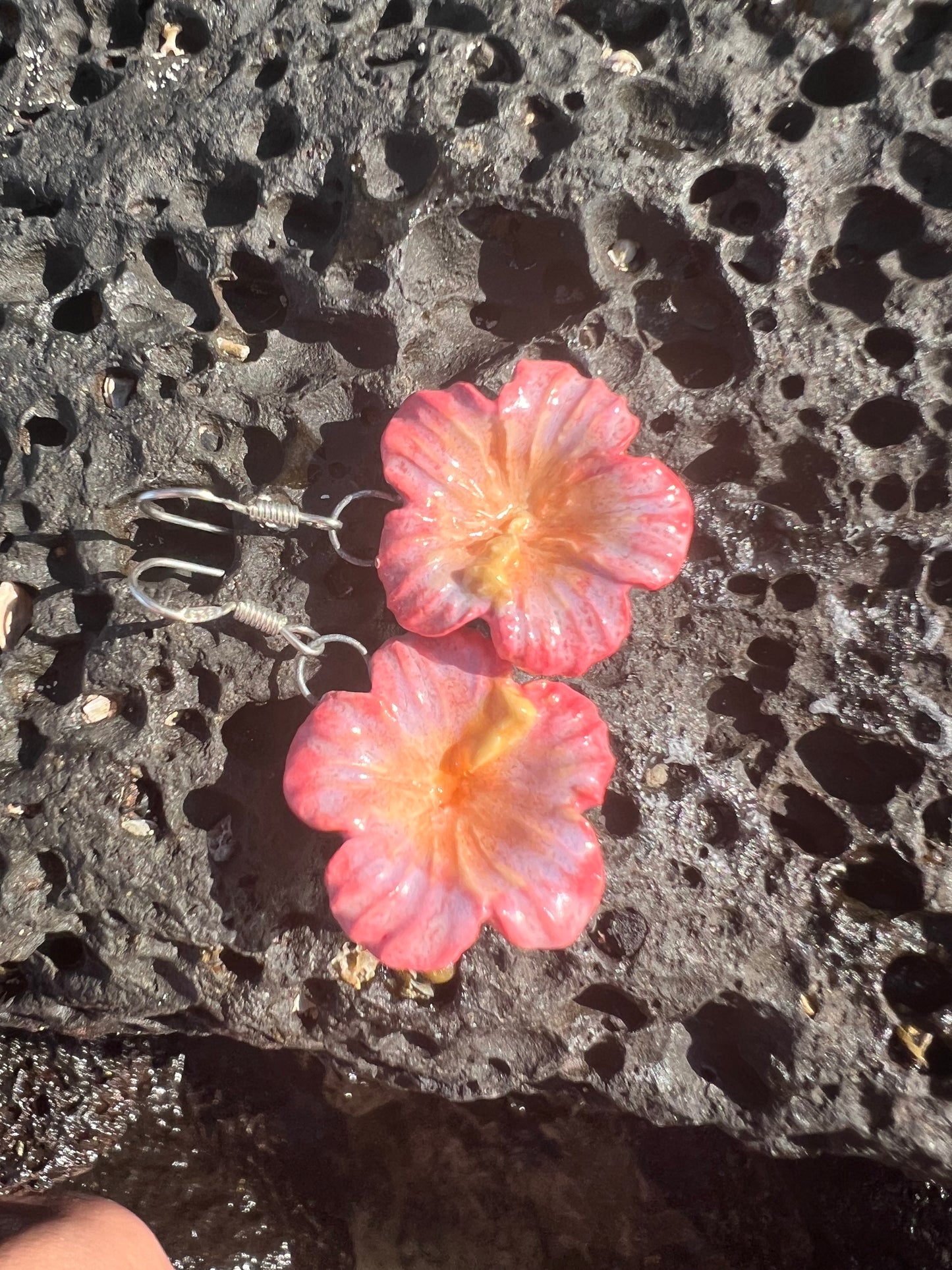 Hibiscus Earrings